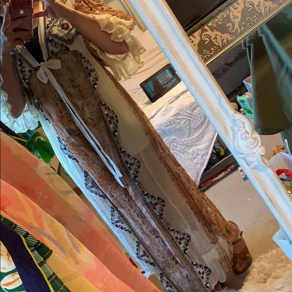 Beautiful free people jumpsuit with sleeves - Picture 4 of 5